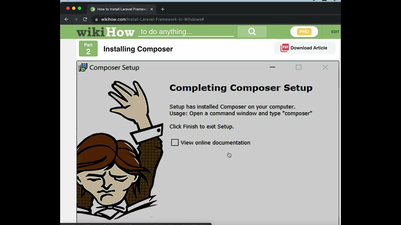 01 How to Install Laravel Framework in Windows