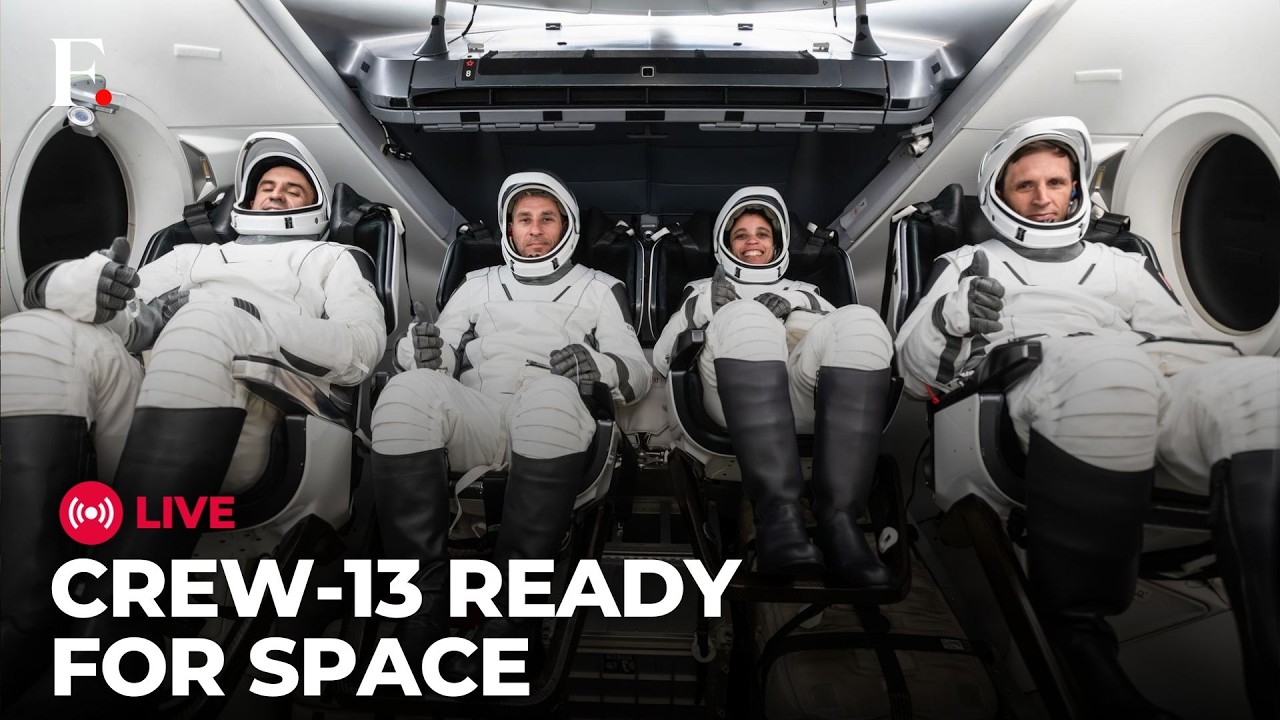 NASA Press Conference LIVE: NASA and SpaceX Brief Media on Crew-13 Mission Preparations for ISS