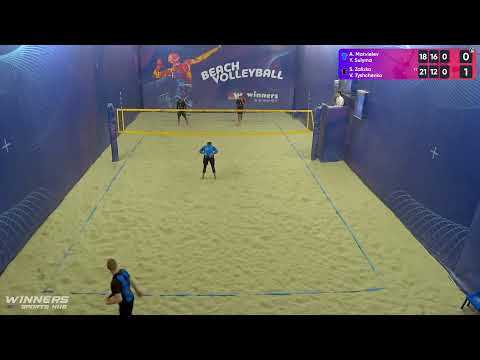 11:40 A. Matvieiev / Y. Sulyma - S. Zalizko / V. Tyshchenko 03.02.2023 | Winners Beach Volleyball