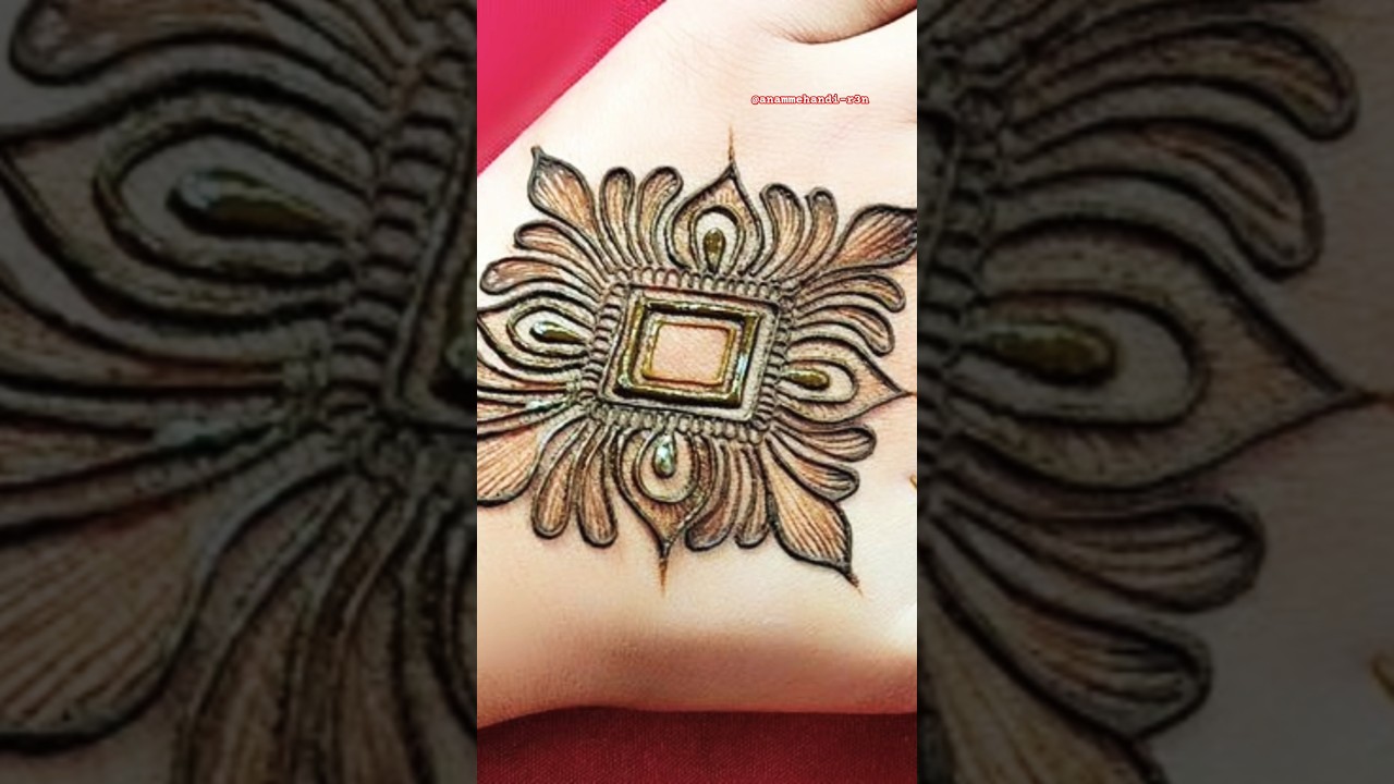 🌿New trending athentic mehandidesign♥️🥀#trendingmehndi #beautifulmehndi #trendingmehndi #henaart