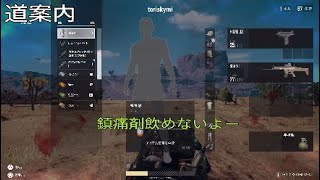 この感動伝われ。【PUBG】PS4版　初心者4人でスクワッドに行った結果 ドン勝つは？PS4PRO gameplay