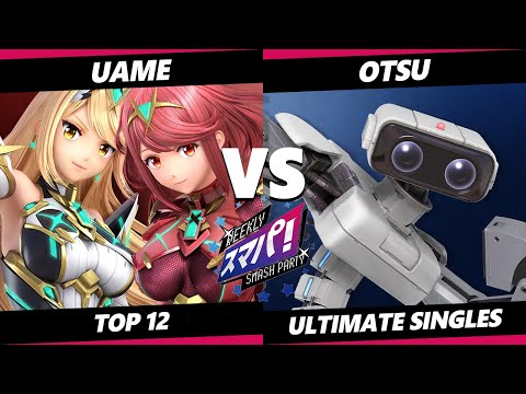 Sumapa 120 - Uame (Pyra Mythra) Vs. Otsu (ROB) Smash Ultimate - SSBU