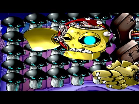 Plants vs Zombies 9999 Doom-shroom Destroy all zombie & Dr. Zomboss