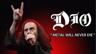 Dio - Metal will never die (Subtitulado inglés - español)