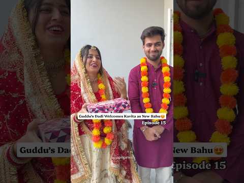 Ep15:Finally Guddu’s Dad & Kavita are Married😍💍 #secondmarriage #jagritipahwa #newlyweds #saasbahu