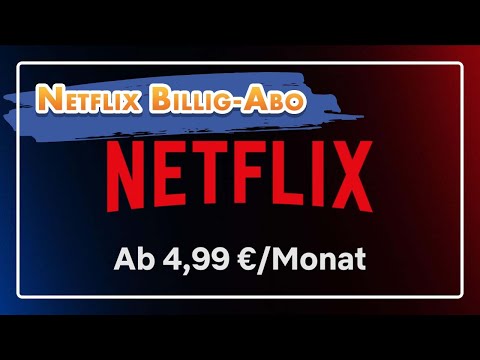 🤯 Netflix Werbe-Abo für 4,99€ ab dem 03.11.