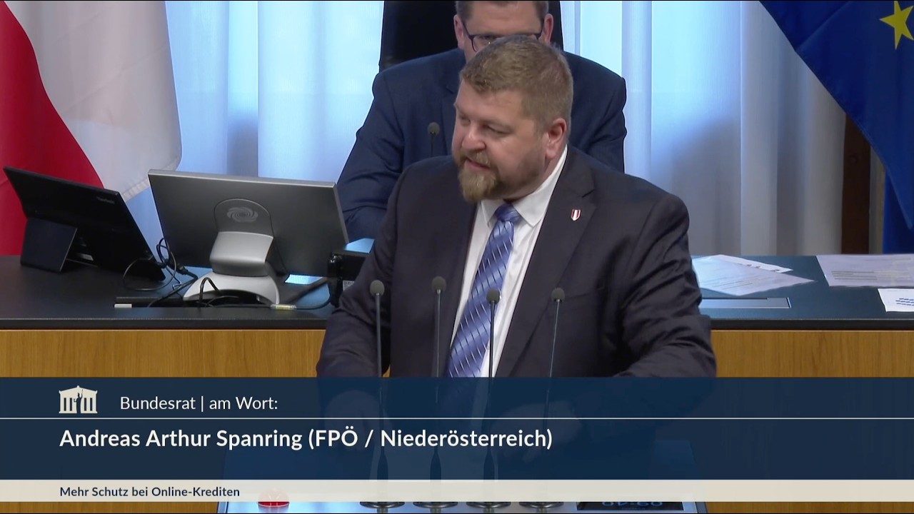 Andreas Arthur Spanring - Verbraucherkreditrechts-Änderungsgesetz - 3.6.2026