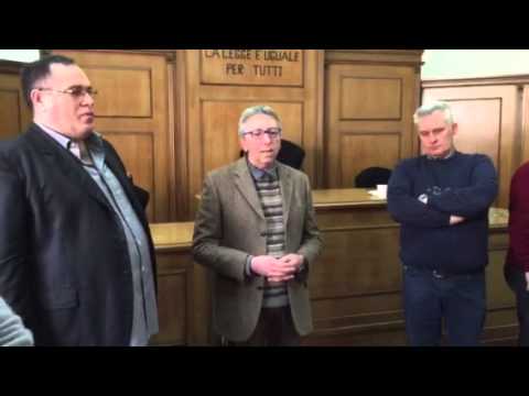 Il giudice Ciro Marsella lascia il tribunale di Sulmona