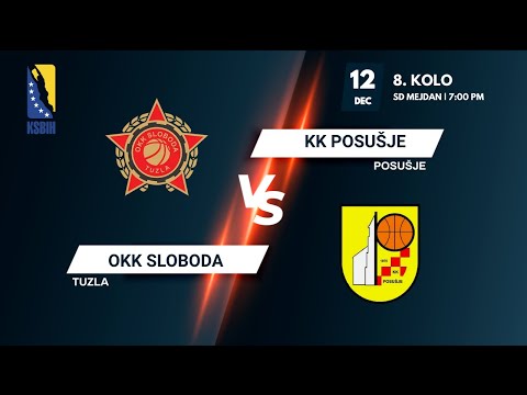 OKK Sloboda vs KK  Posušje - 8.kolo - KSBIH - 2021/2022