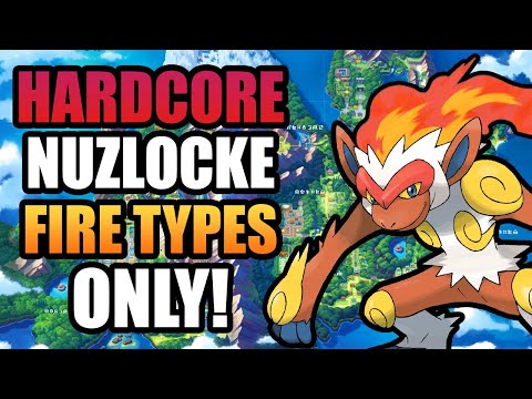 Pokémon Diamond Hardcore Nuzlocke - Fire Type Pokémon Only! (No items, No overleveling)