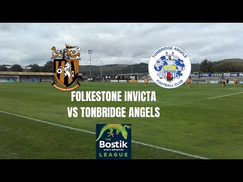 MATCH DAY VLOG - Folkestone Invicta vs Tonbridge Angels - TOP OF THE LEAGUE