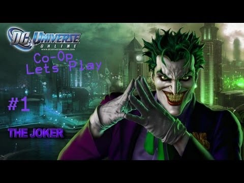 DC Universe Online Co-Op Lets Play - Part 1 - Character Creation