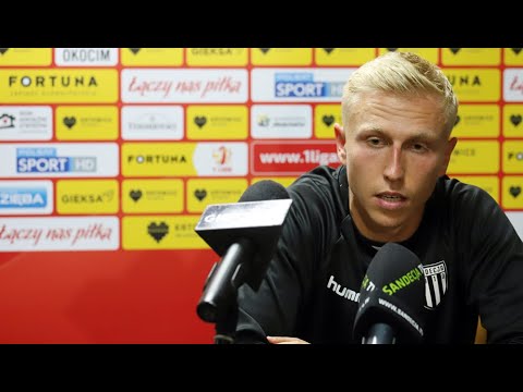 2021-08-19 GKS Katowice - Sandecja 0-0, Dawid Błanik