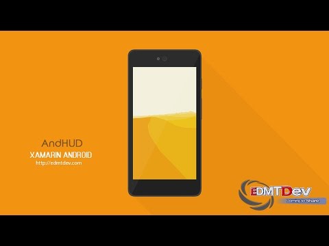 Xamarin Android Tutorial - AndHUD