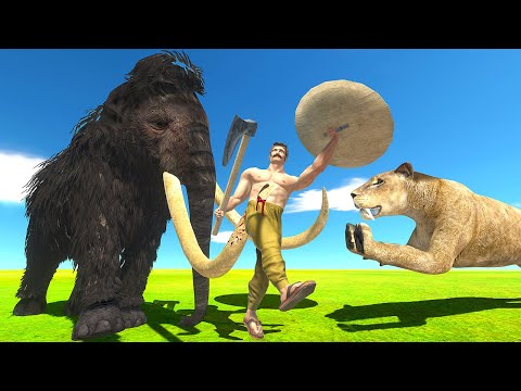 NEW Update with Saber-Toothed Tiger & Mammoth - Animal Revolt Battle Simulator