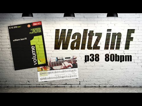 Waltz in F - A Modern Method for Guitar Book 1 BERKLEE PRESS