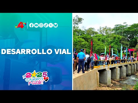 🌉 ¡Nuevo puente en La Garza! Gobierno Sandinista impulsa desarrollo en El Coral, Chontales 🇳🇮