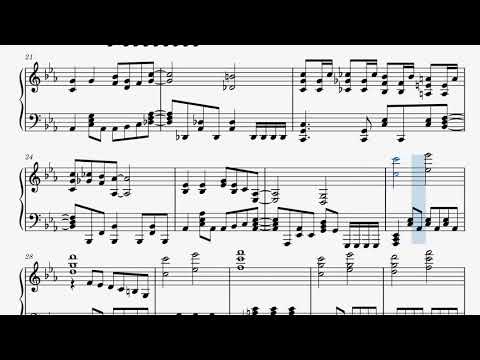 Bringer of Chaos! Ultimate (Xenoblade Chronicles 2) Piano Sheet Music - 雷轟！アルティメット(ゼノブレイド2)ピアノ