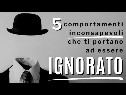 5 unconscious behaviors that make you invisible to others