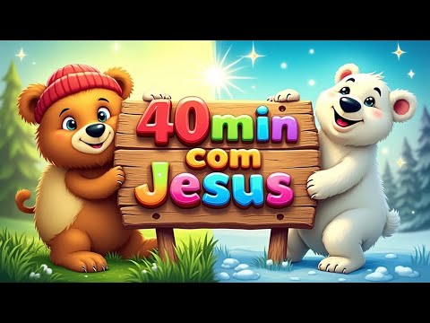 Maratona de Música Gospel Infantil | Venha Cantar, Dançar e Louvar a Jesus