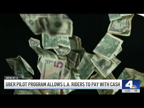 Uber accepts cash payments from LA riders in a pilot program