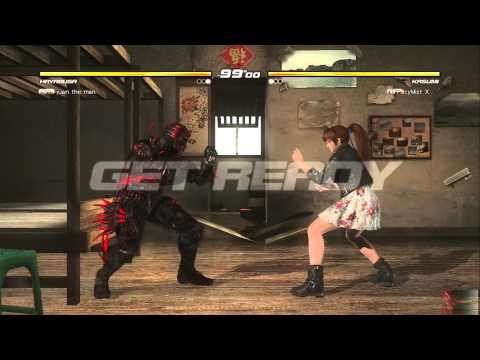 DOA5U Replay 124: juan the man(Hayabusa) vs IcyMist X(Kasumi)