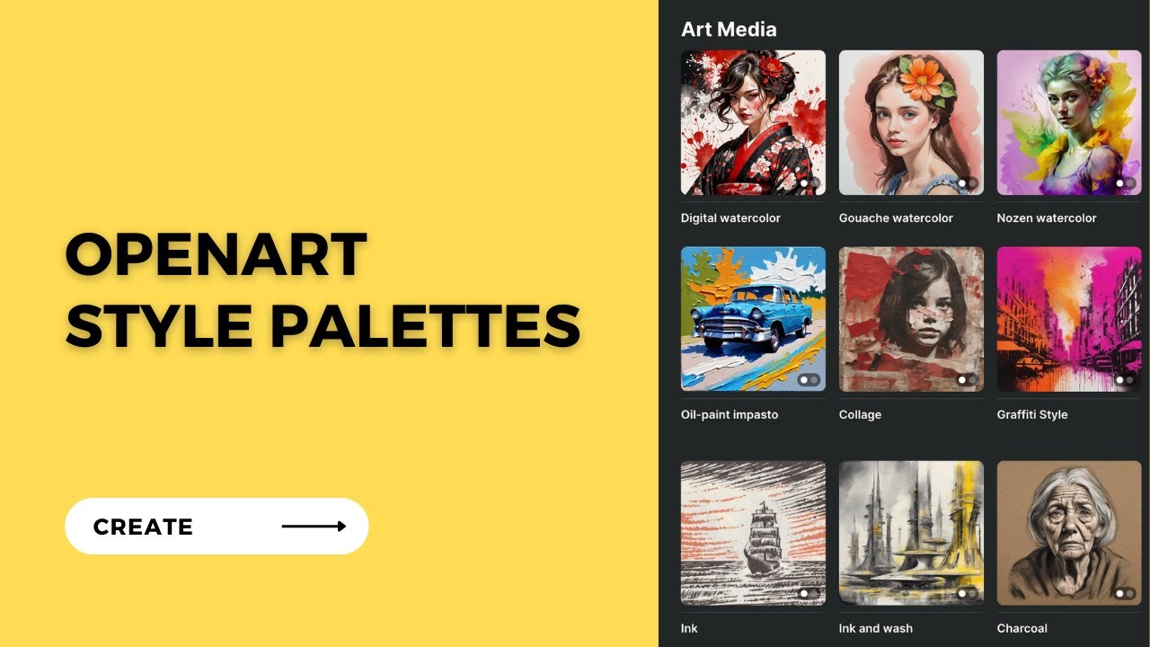 Beginner-Friendly AI Image Generation: OpenArt Style Palettes Tutorial
