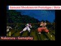 Samurai Shodown 64 Nakoruru Hyper Neo Geo 64 Beta Gameplay