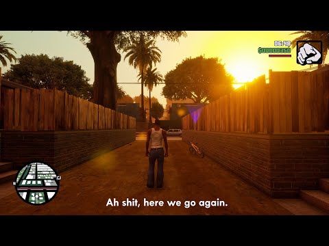 GTA San Andreas Definitive Edition All Missions - FULL GAME Walkthrough (4K60fps) No Commentary