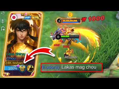 I TRIED MARKSMAN EMBLEM ON CHOU AND THIS HAPPENED... ( OP ) 🔥