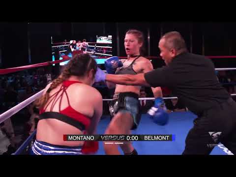 Angel Montano vs Rachel Belmont Full Fight | Versus Muay Thai 2