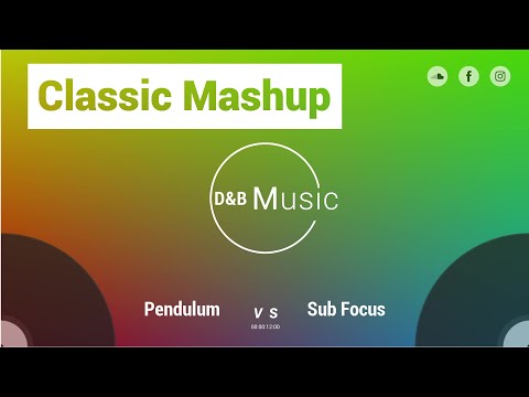 Pendulum x Sub Focus - Watercolour x Rock it 🟢Mashup