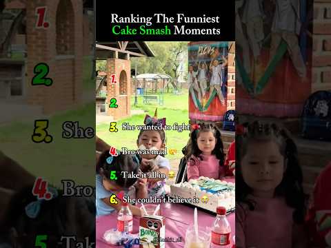 Ranking Funniest Cake Smash Moments