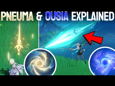 How to Correctly Use Fontaine Pneuma & Ousia (Genshin Impact)