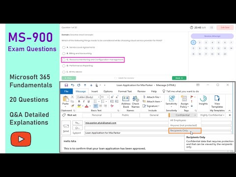 MS-900 Exam Questions | Microsoft 365 Fundamentals | Q&A with Detailed Explanations