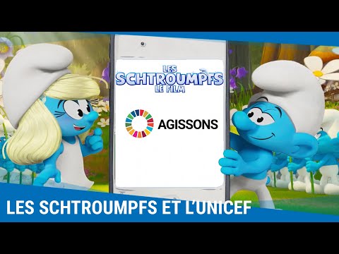 Les Schtroumpfs et l'UNICEF