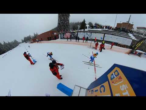 Tatranský pohár 14.1.2023 - Ema Kouřilová a Barbora Klementová