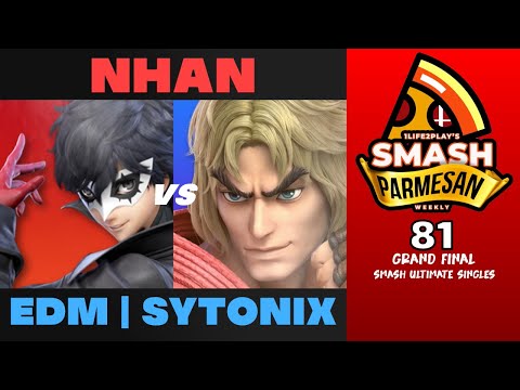Nhan vs EDM  Sytonix - Smash Ultimate Singles Grand Final Smash Parmesan 81 - Joker vs Ken