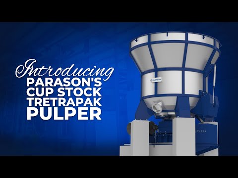 Cup Stock Tetrapak Pulper