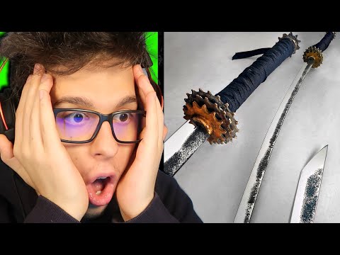 HA CREATO UNA KATANA CON DELLA SPAZZATURA - Pillole di Internet