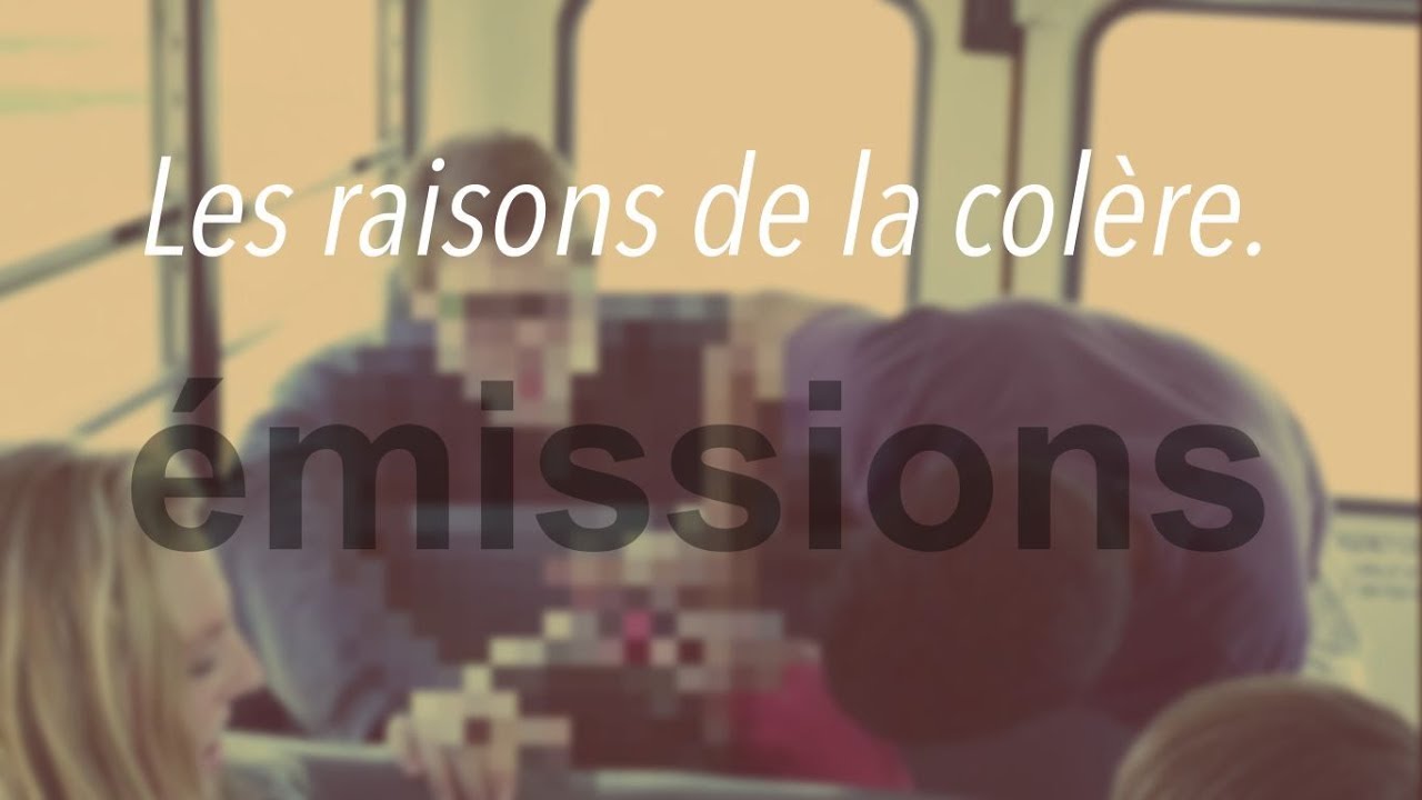 Les raisons de la colère