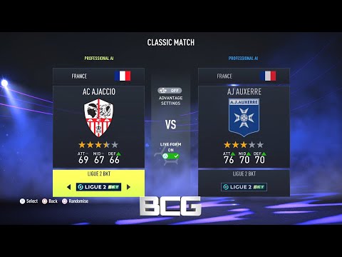 Fifa 22 French Ligue Two Ratings & Kits