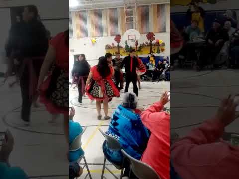 Creeland Dancers in Wikwemikong, Elders Social, May 17, 2023