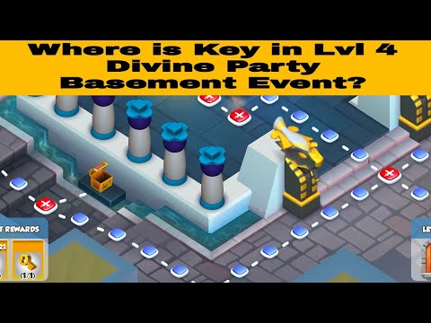 Where is key in Divine Party Basement Event lvl 4 ? || Dragon mania legends Divine fest chapter 2