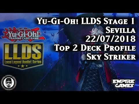 Yu-Gi-Oh! LLDS 22/07/2018 - 2nd Place Sky Striker Deck Profile