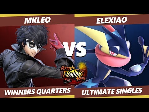 UFA 2019 SSBU - FOX | MkLeo (Marth, Joker) Vs. SY | Elexiao (Greninja) Smash Ultimate Tournament WQ