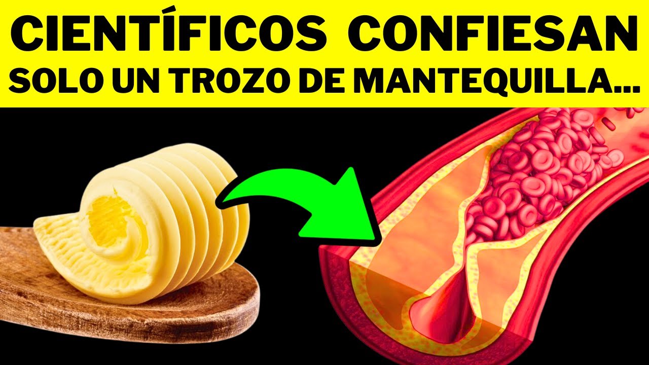 EL SORPRENDENTE IMPACTO de la MANTEQUILLA en tu COLESTEROL. ¡Aquí está la VERDAD!