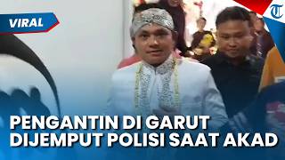 Saat Ijab Kabul Dijemput Polisi! Pengantin di Garut Ini Ternyata Pelaku Pencurian Motor