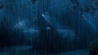 Insomnia Relief in Just 3 Minutes – Fall Asleep Fast with Heavy Rain on Tin Roof & Intense Thunder