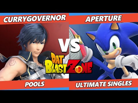 DAT BlastZone 32 - CurryGovernor (Chrom) Vs. aperture (Sonic) SSBU Ultimate Tournament